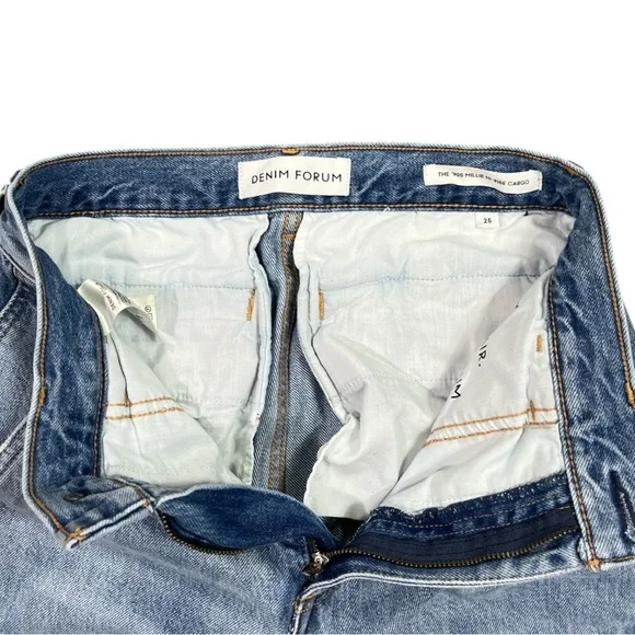 Aritzia Denim Forum The '90s Millie Hi-rise Cargo Jean size 25 - Picture 4 of 8